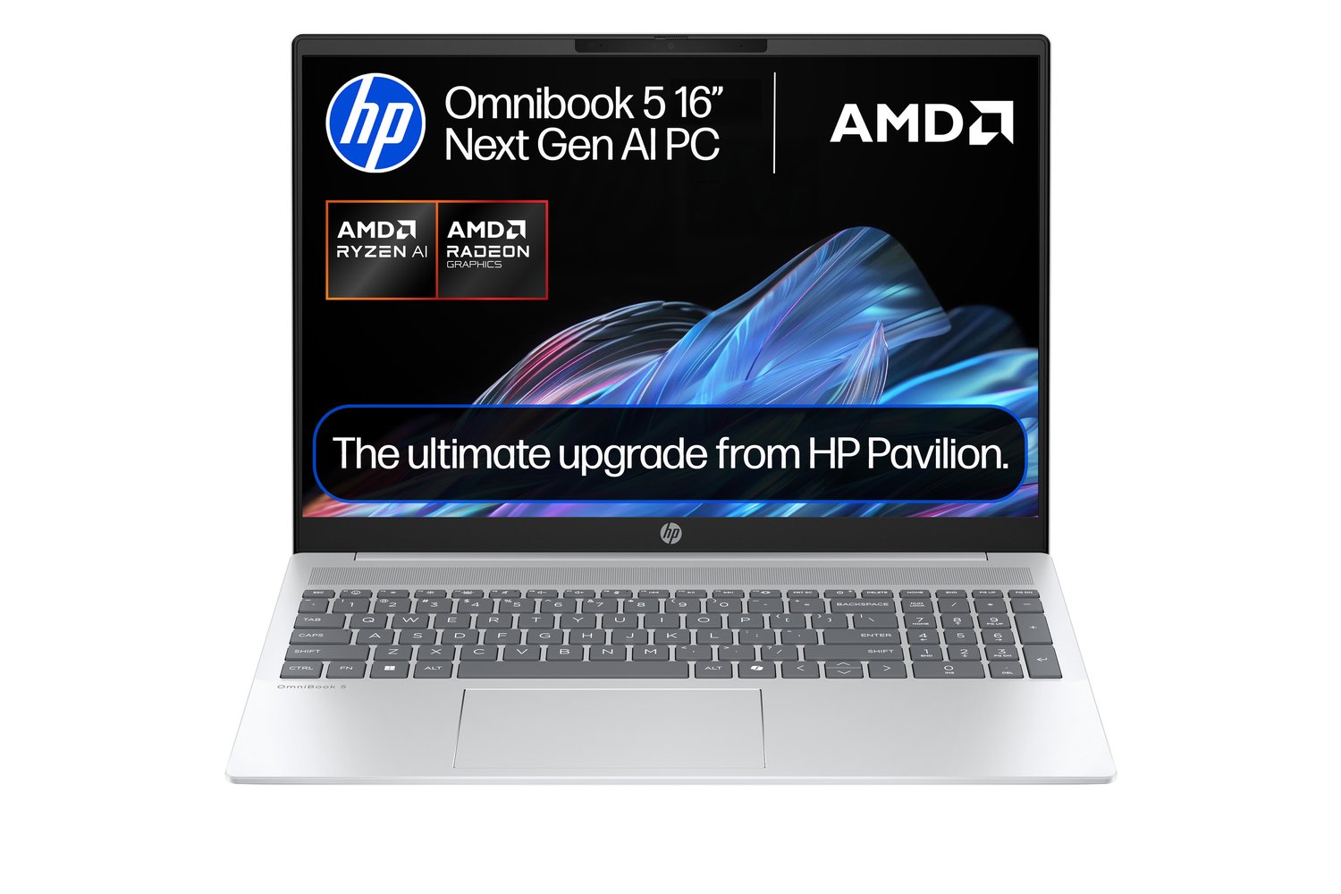 HP 16" OmniBook AMD Ryzen AI 5 | 16GB | 512B | Silver