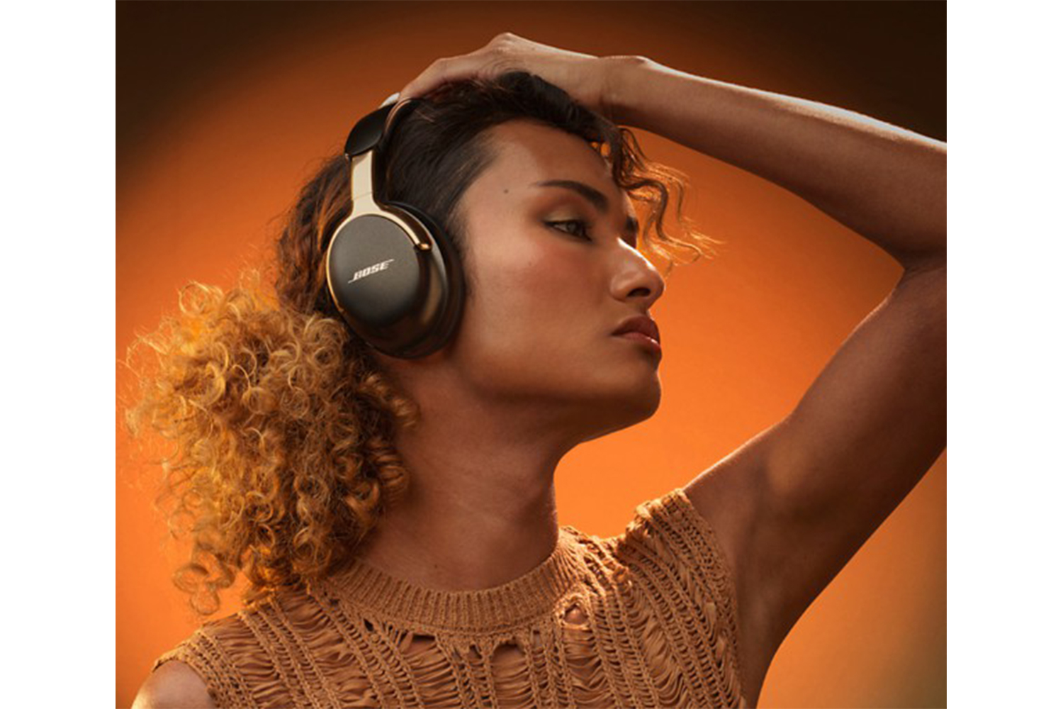 Bose QuietComfort Ultra 2nd Gen Noise Cancelling Wireless Headphones | Desert Gold