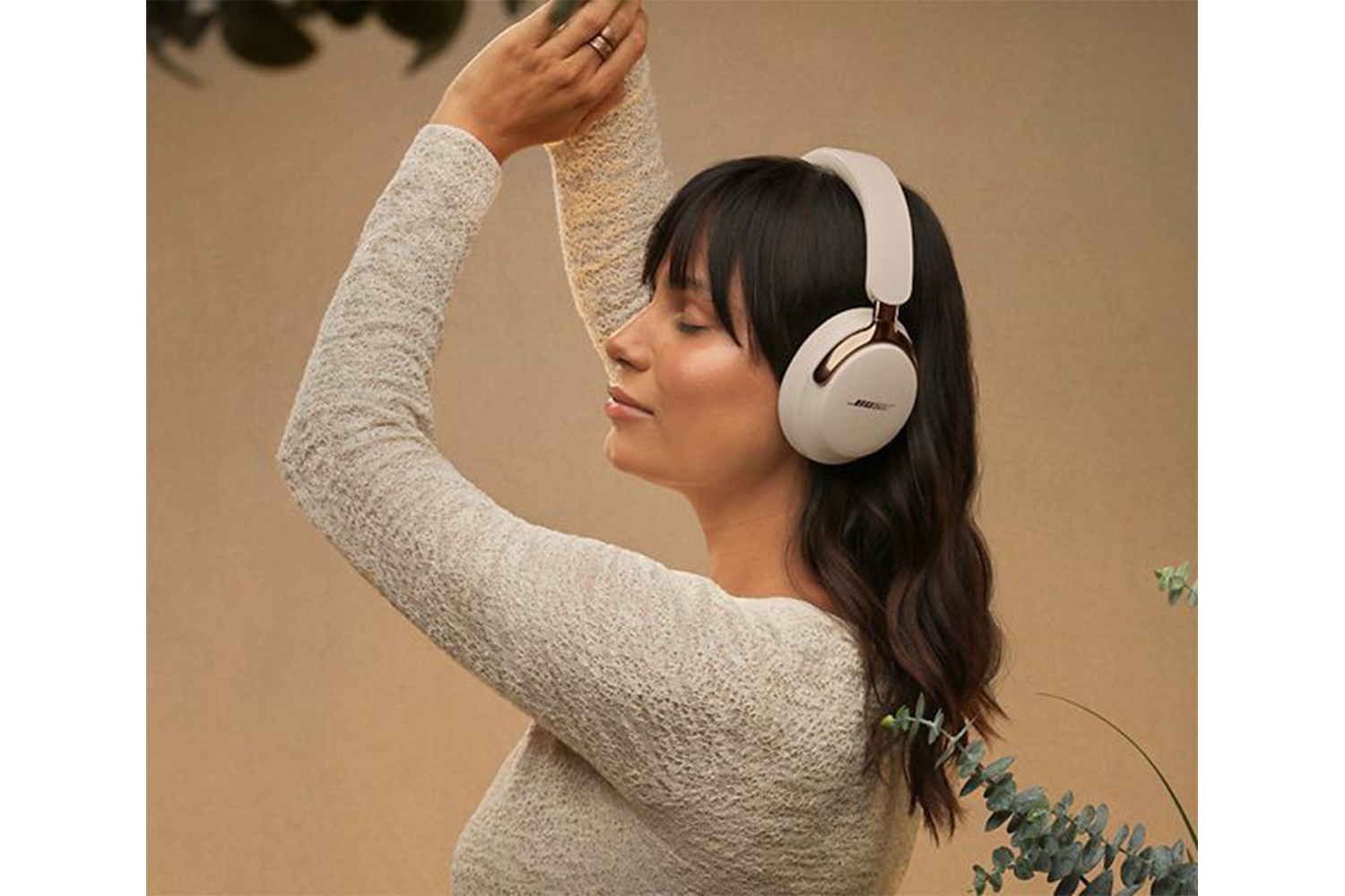 Bose QuietComfort Ultra 2nd Gen Noise Cancelling Wireless Headphones | Driftwood Sand