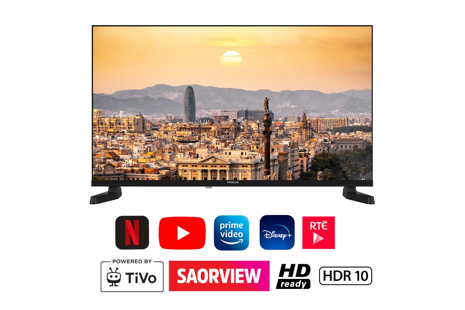 Finlux 32" HD Ready Smart Tivo TV | FIN-SM320925HD