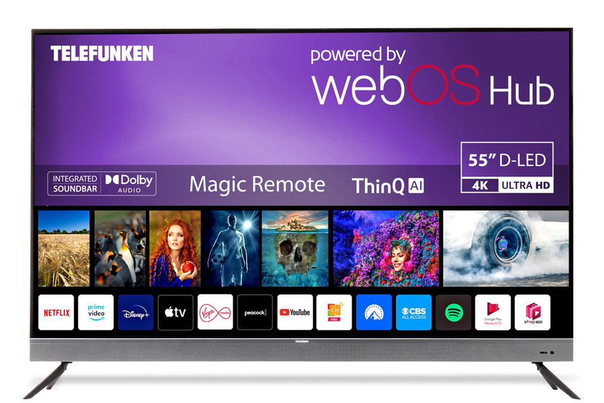 Telefunken N19 55" 4K UHD Smart TV | TS5510