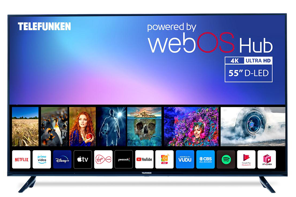 Telefunken N18 55" 4K UHD DLED Smart TV | TS5520