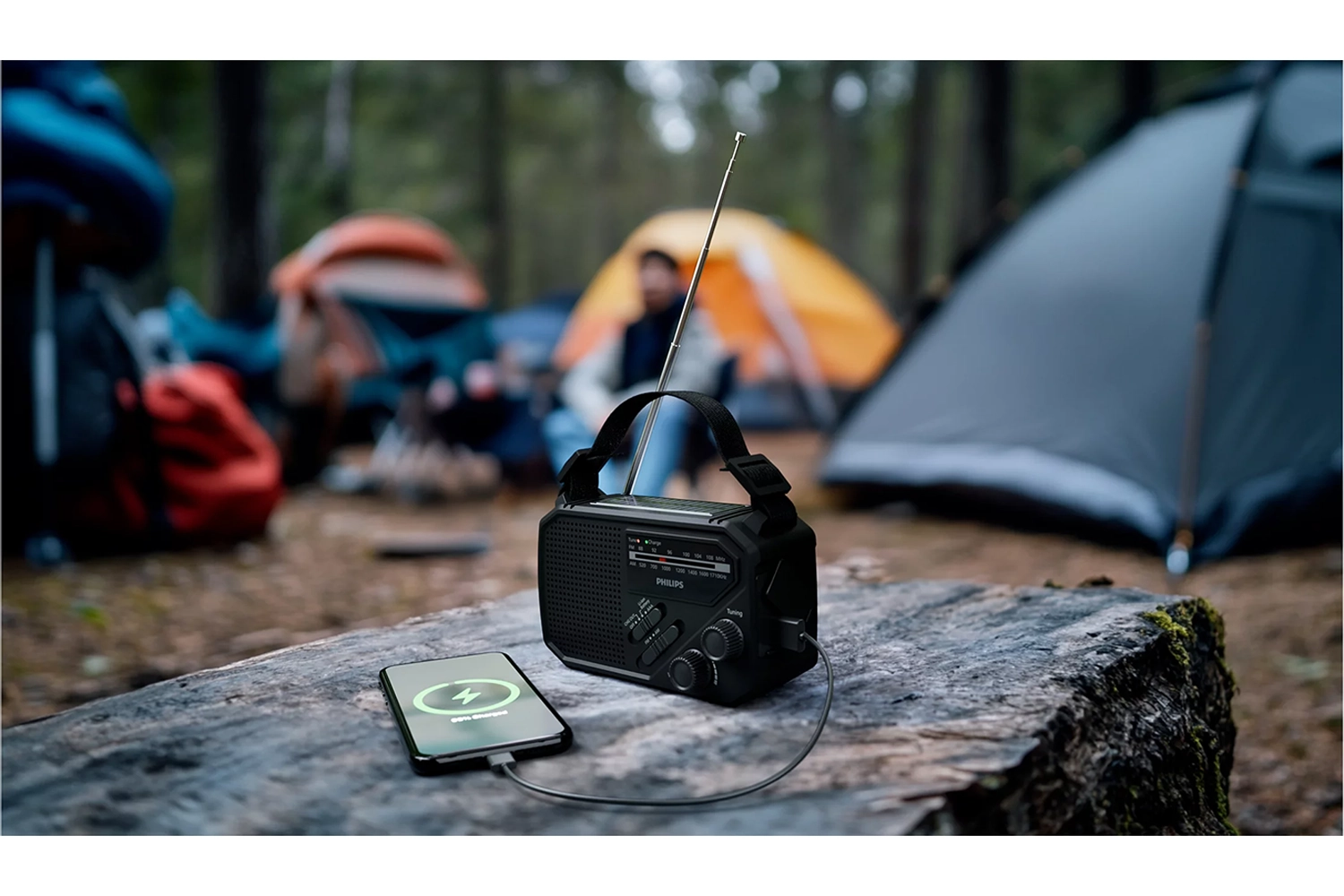 Philips Portable Radio with Torch