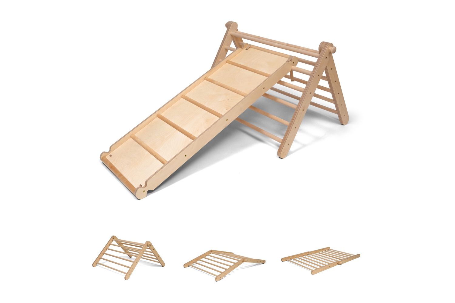 Ette Tete Climbing Frame Sipitri With Ramp | Climbing Frame | Wood | Adjustable