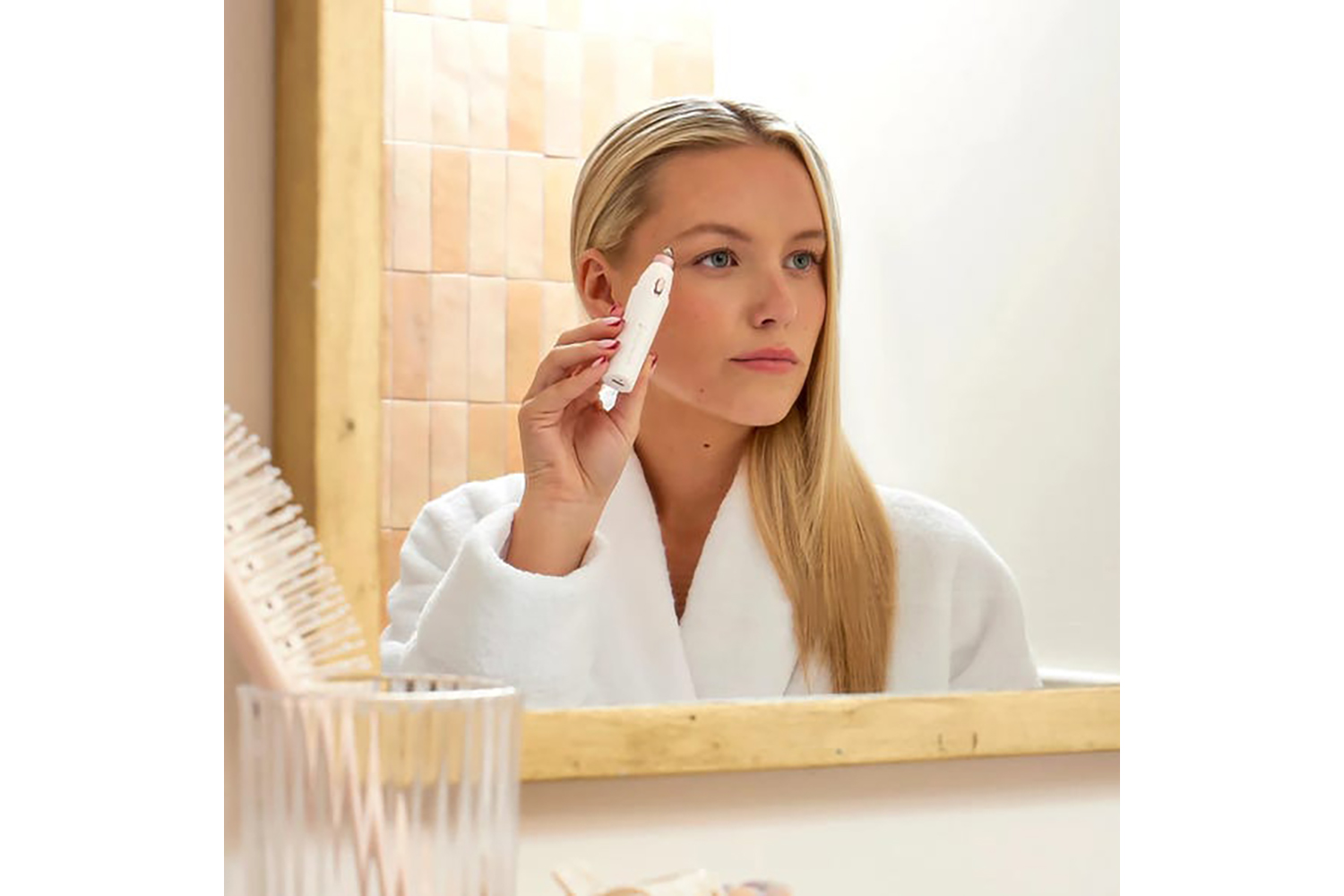 Remington BareMe 2-in-1 Facial Hair Remover | WSF200U51 | Blush Rose