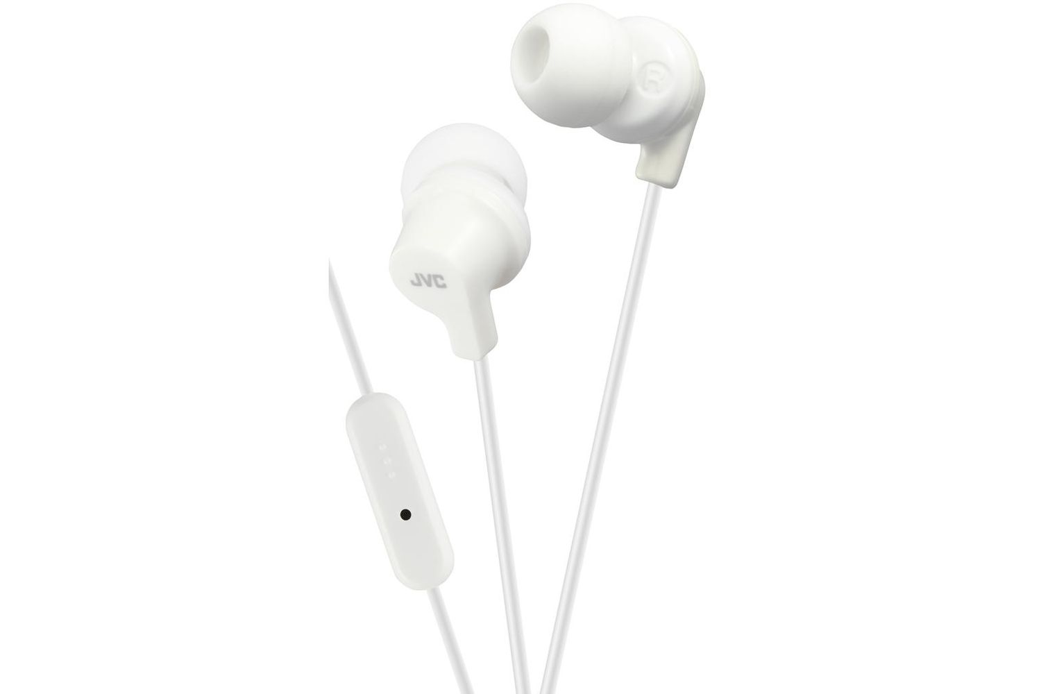 Jvc White Earbud Usb-c - Push Button On Off Mic Remote Control -ipx2 Sweat Splashproof