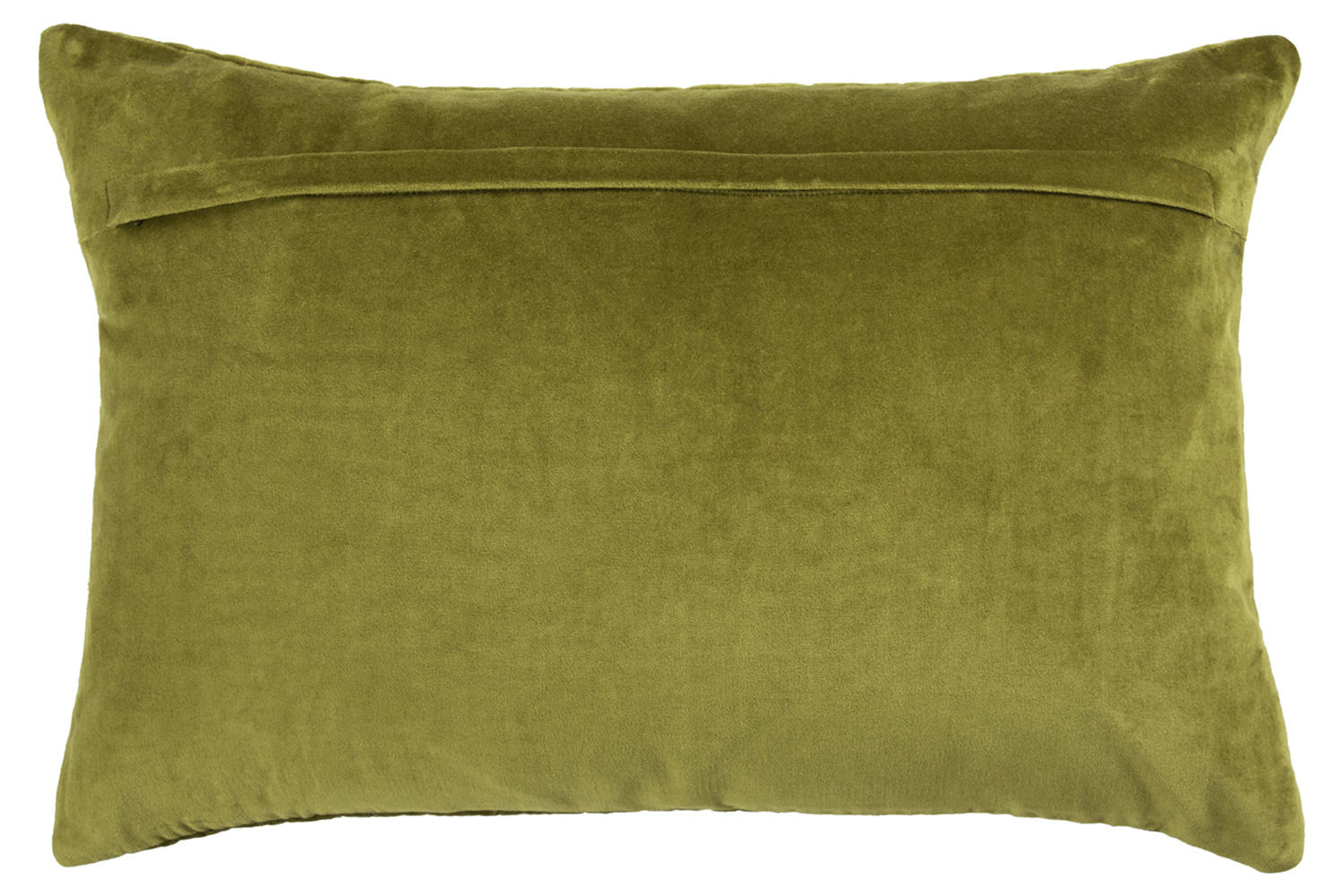 Haze Feather Rich Cushion | Olive | 40 x 60 cm