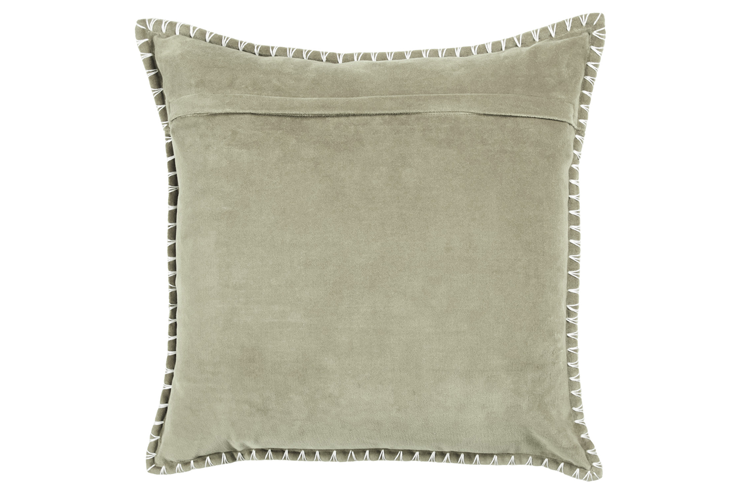Stitch Feather Rich Cushion | Quartz | 50 x 50 cm