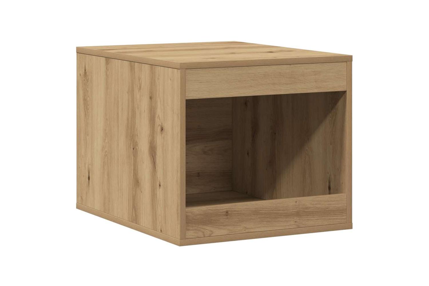 Cat Litter Box Enclosure Artisian Oak 47x59x42 Cm Engineered Wood