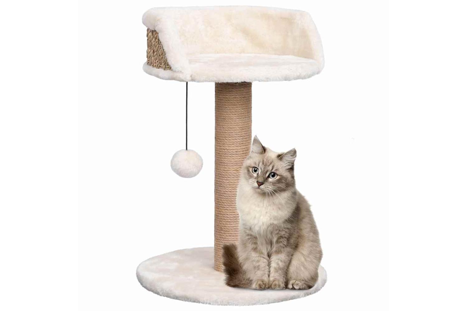 Cat Tree With Scratching Post 49 Cm Seagrass
