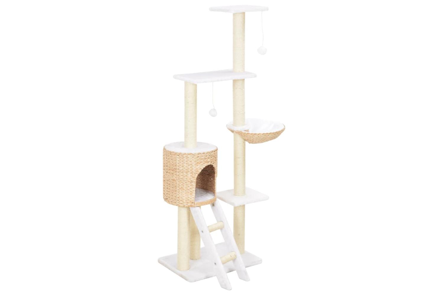 Cat Tree With Sisal Scratching Post Seagrass
