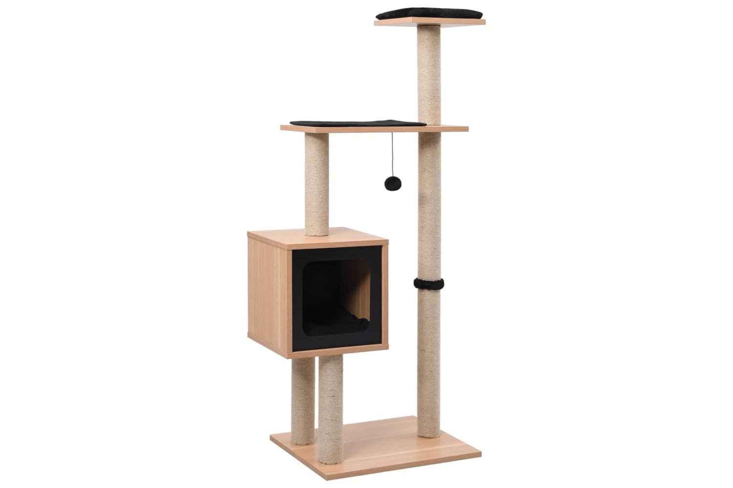 Cat Tree With Sisal Scratching Mat 123 Cm