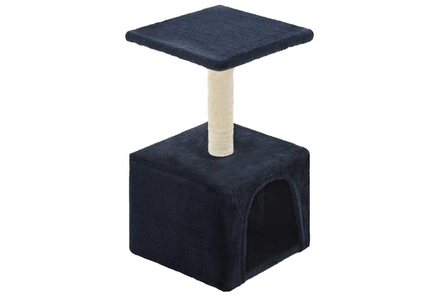 Cat Tree With Sisal Scratching Post 55 Cm Dark Blue