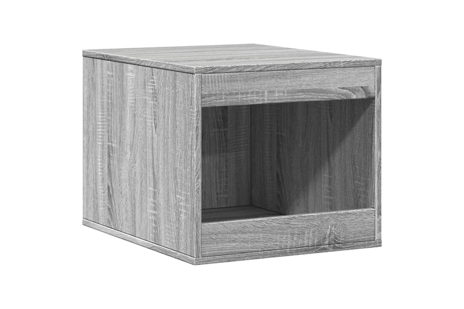 Cat Litter Box Enclosure Grey Sonoma 47x59x42 Cm Engineered Wood