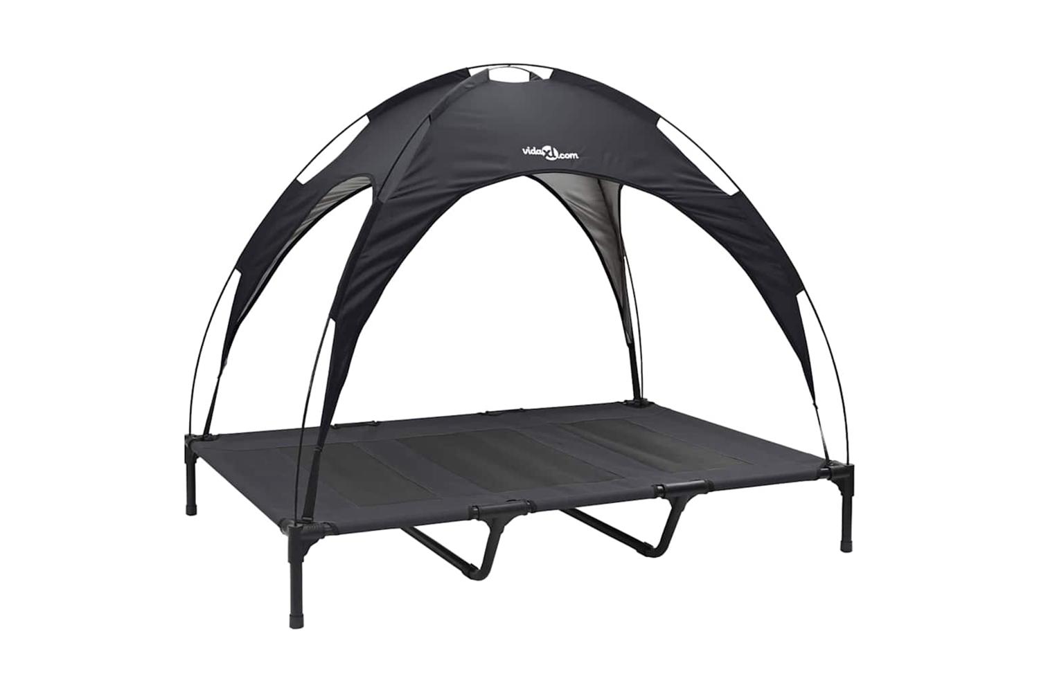 Dog Bed Black Xl Steel