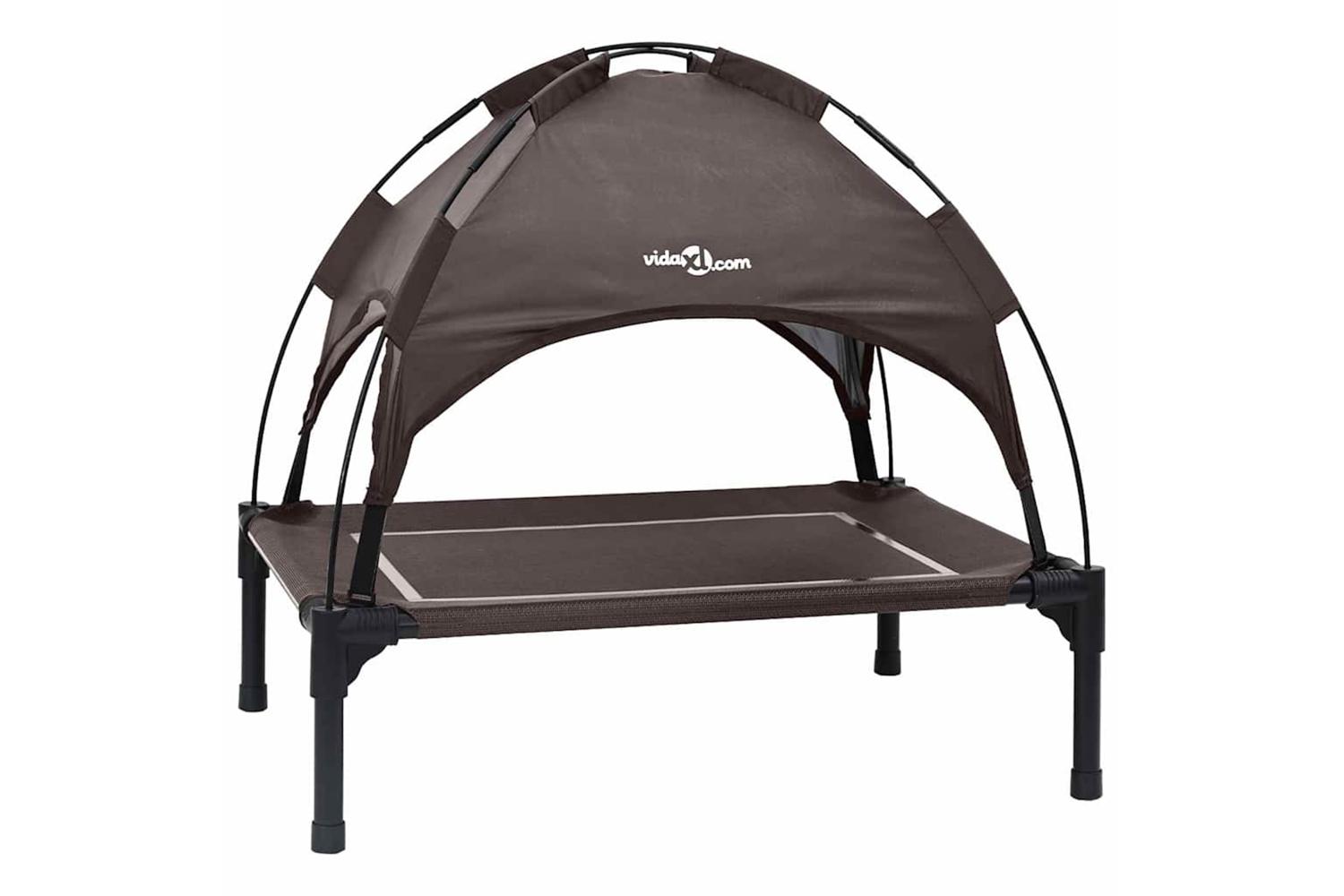 Dog Bed Brown M Steel