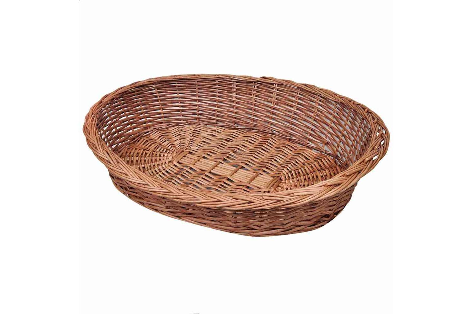 Willow Dog Basketpet Bed Natural 90 Cm