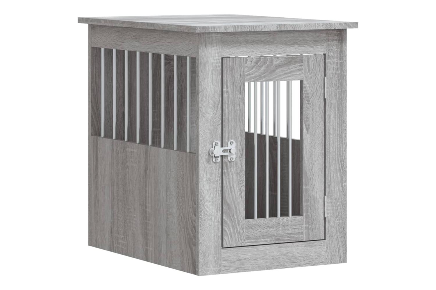 Dog Crate Furniture Grey Sonoma 45x62x59 Cm Engineered Wood