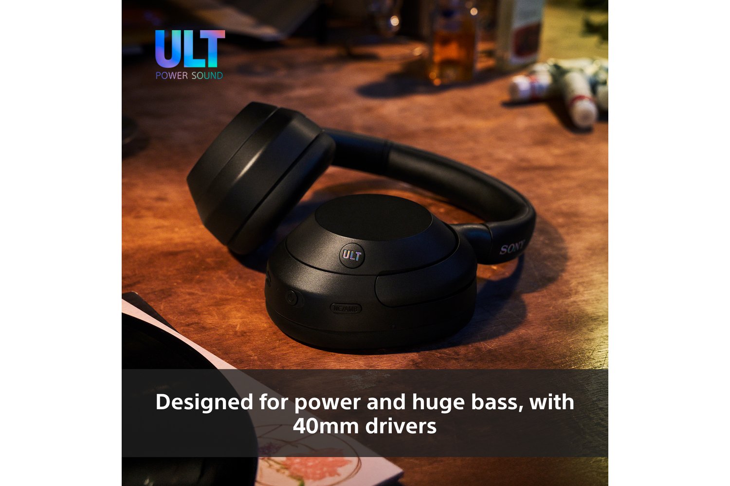 Sony WH-ULT900N Over-Ear Wireless Noise Cancelling Headphones | Off White