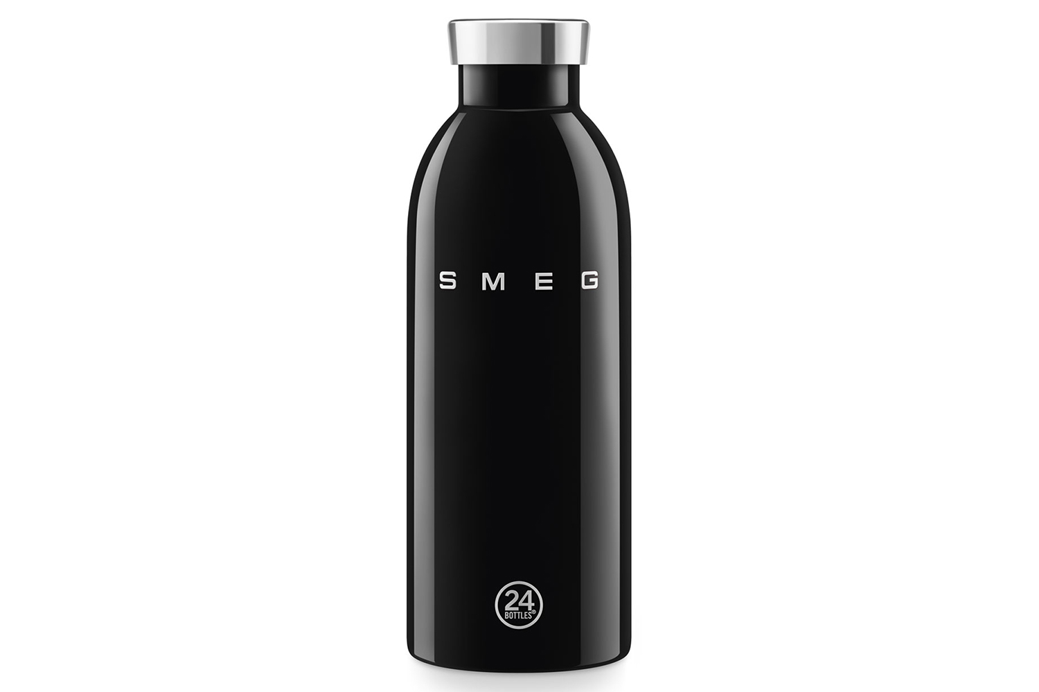 Smeg 50's Style Aesthetic 500ml Clima Water Bottle | WBF01BL | Black