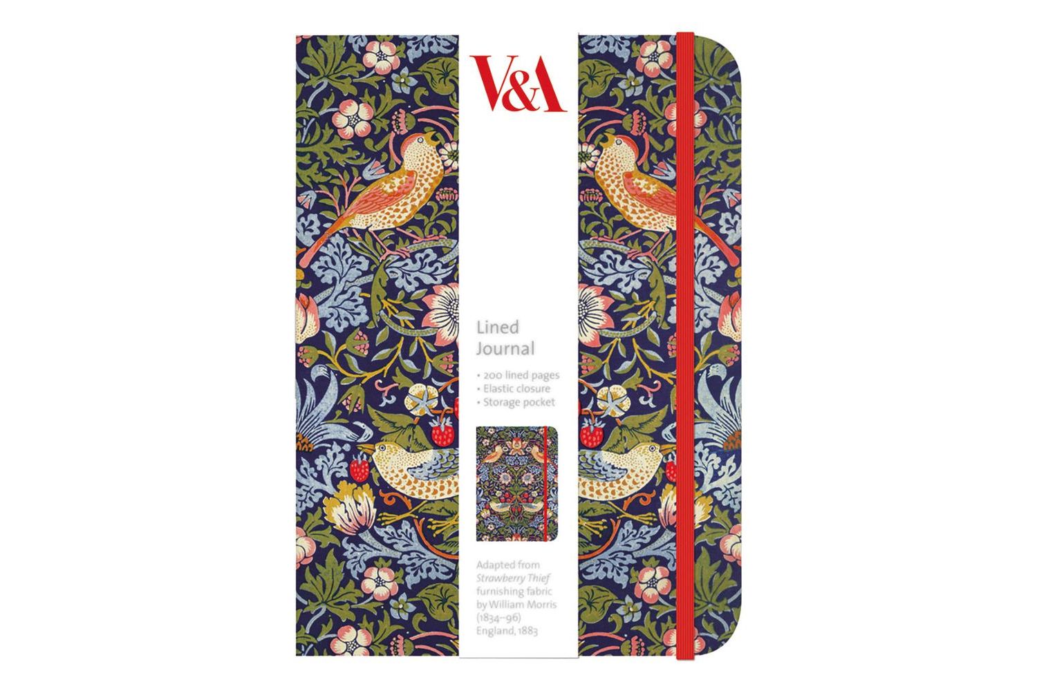 Lined Journals - Strawberry Thief - Gift Stationery