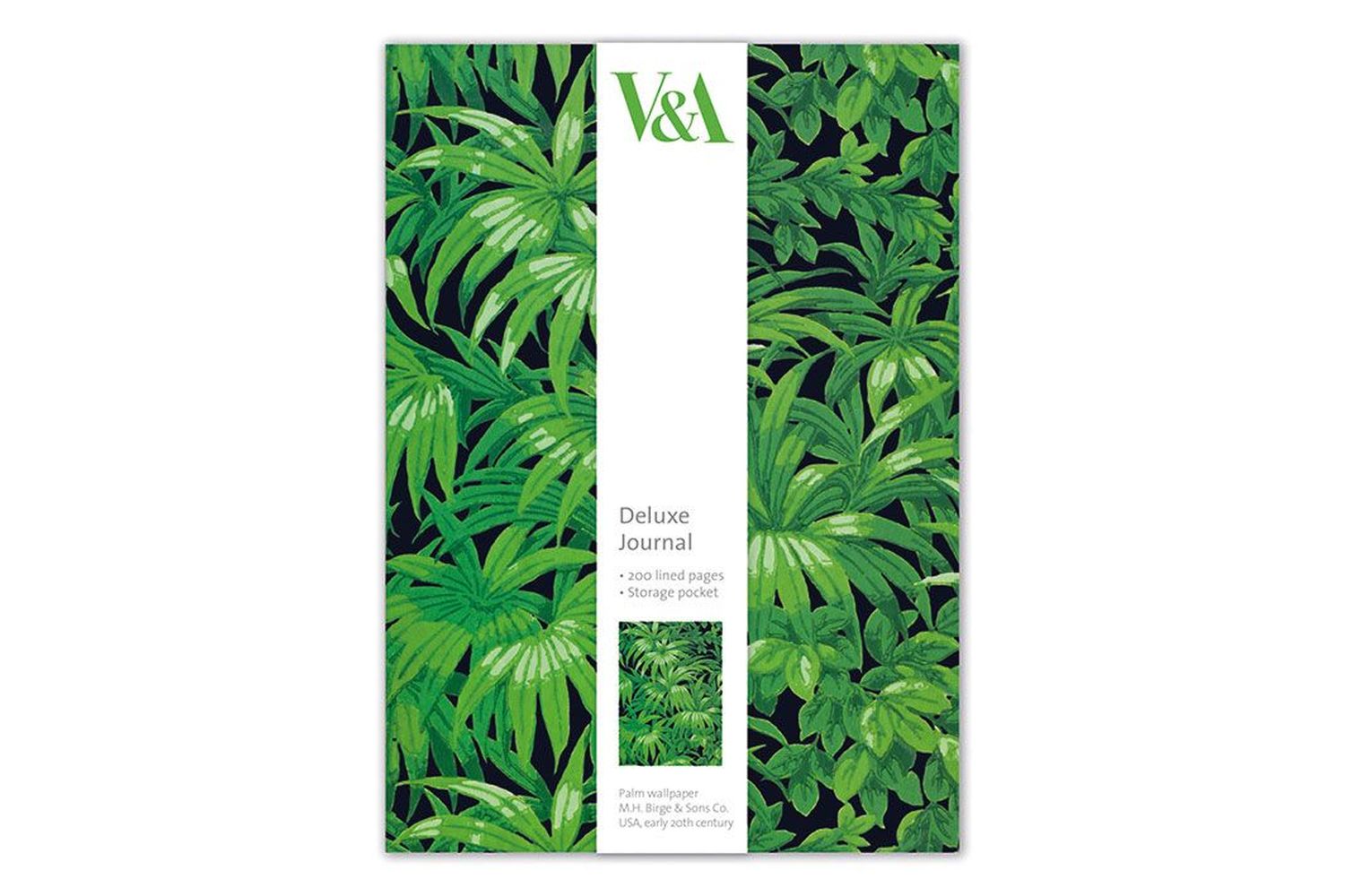 Deluxe Journals - Palm Wallpaper - Gift Stationery