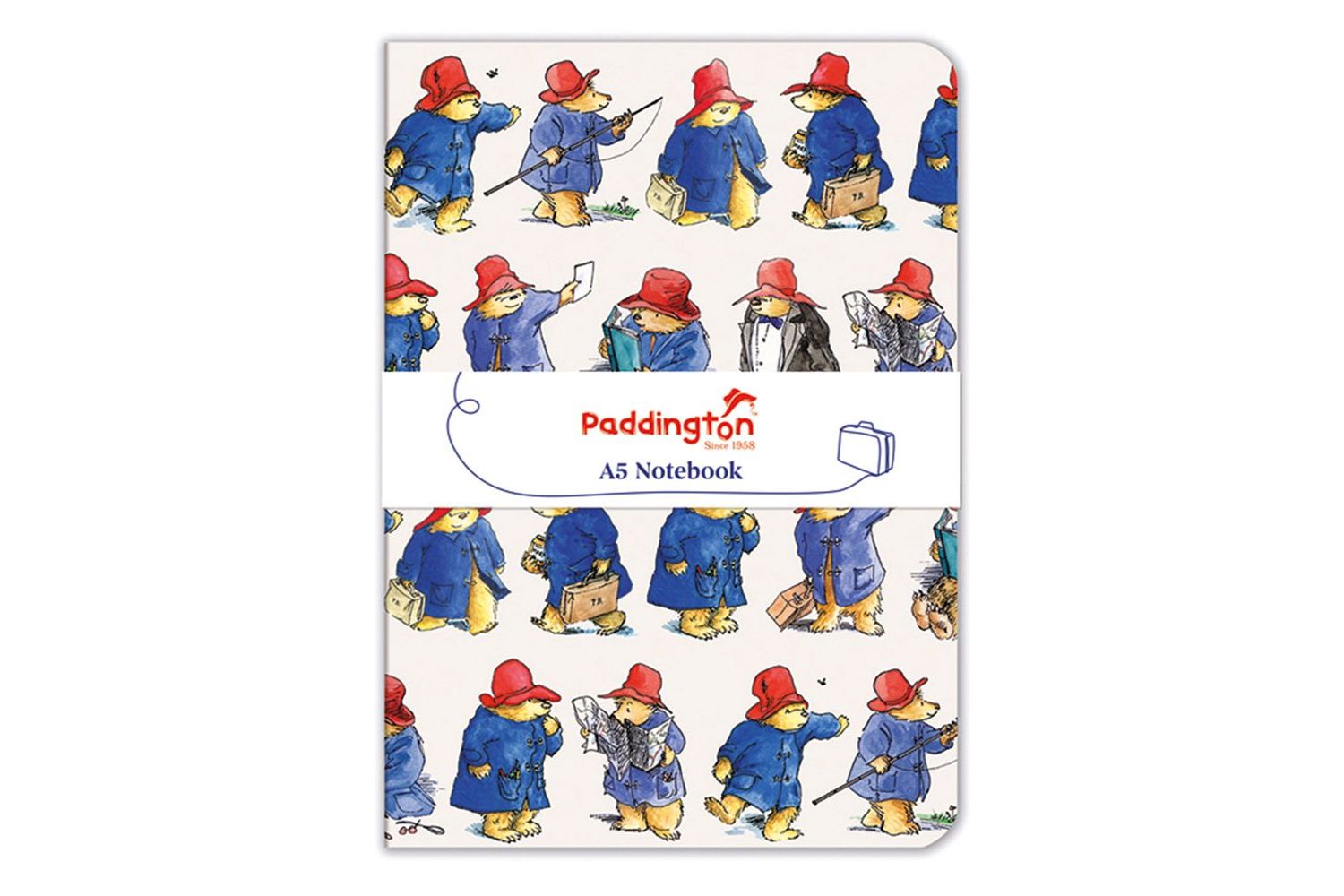 A5 Notebooks - Paddington Bear - Gift Stationery