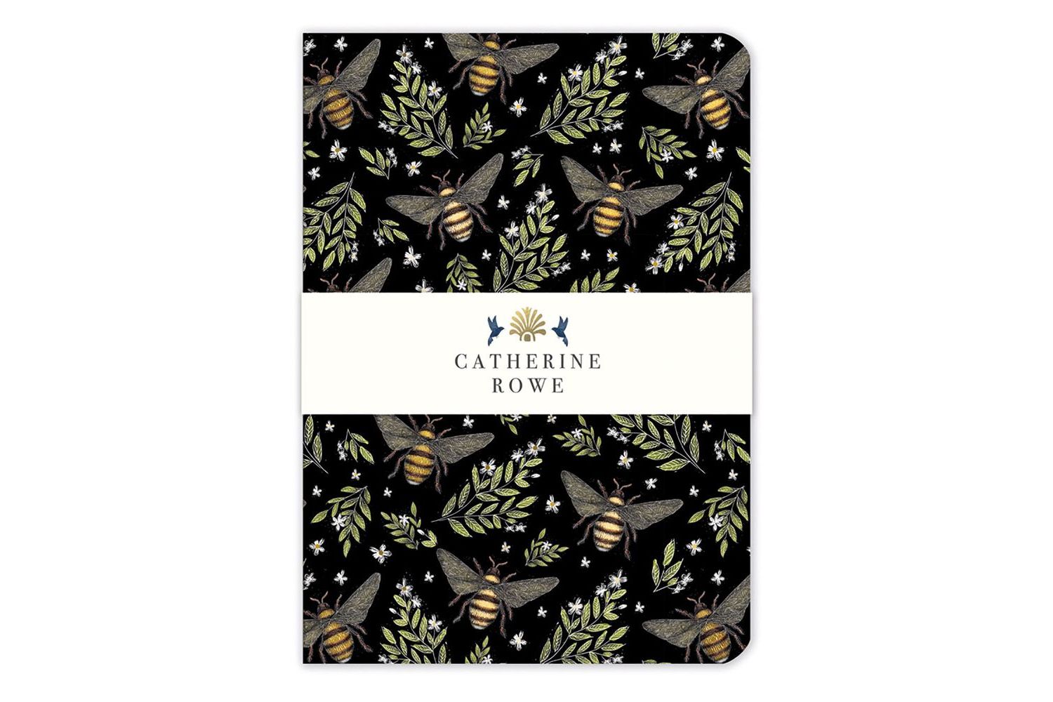 A5 Notebooks - Honey Bee Pattern - Gift Stationery