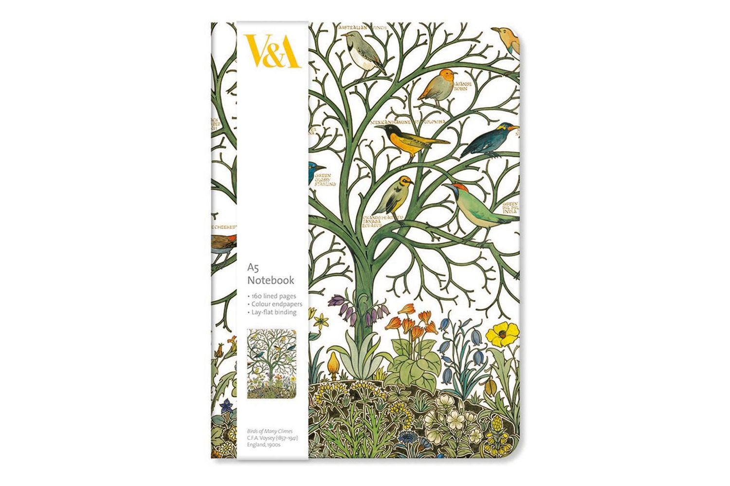 A5 Notebooks - Birds Of Many Climes - Gift Stationery