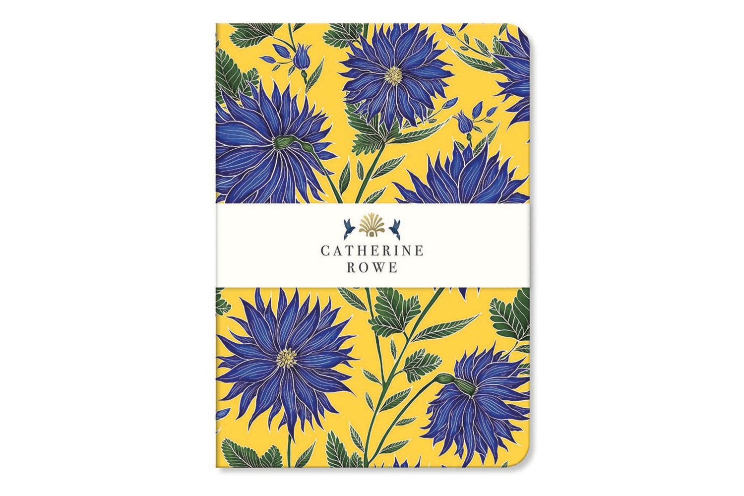 A5 Notebooks - Blue Flowers - Gift Stationery