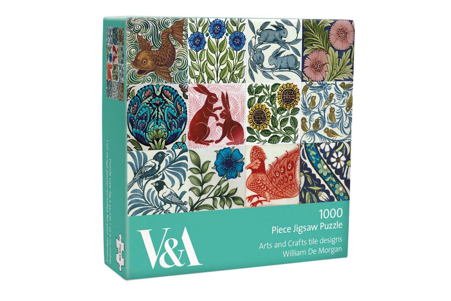 Jigsaws - De Morgan Tiles - Home Giftware