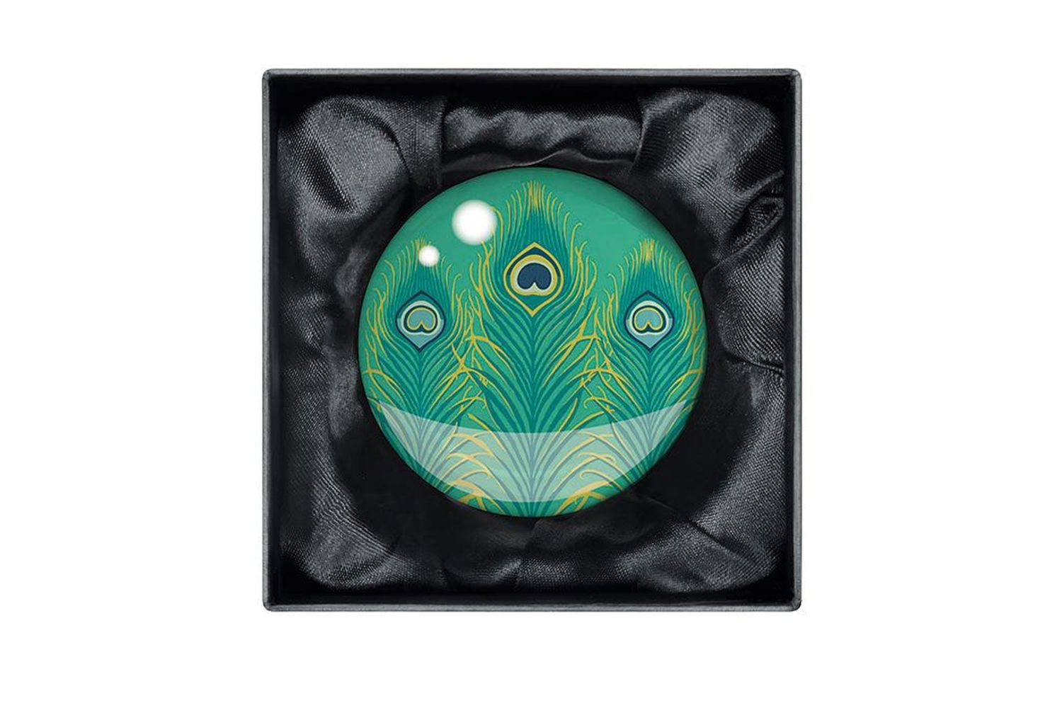 Paperweights - Peacock Feathers Jade - Home Giftware