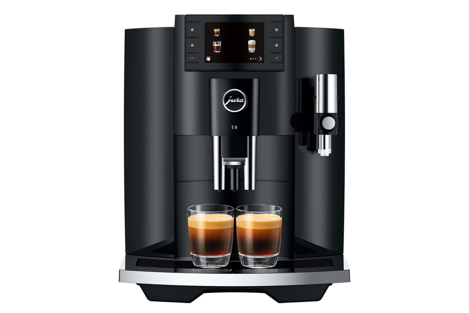Jura E8 Bean To Cup Coffee Machine | 15661 | Piano Black