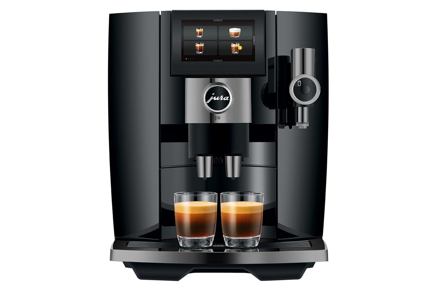 Jura J10 Bean To Cup Coffee Machine | 15664 | Piano Black