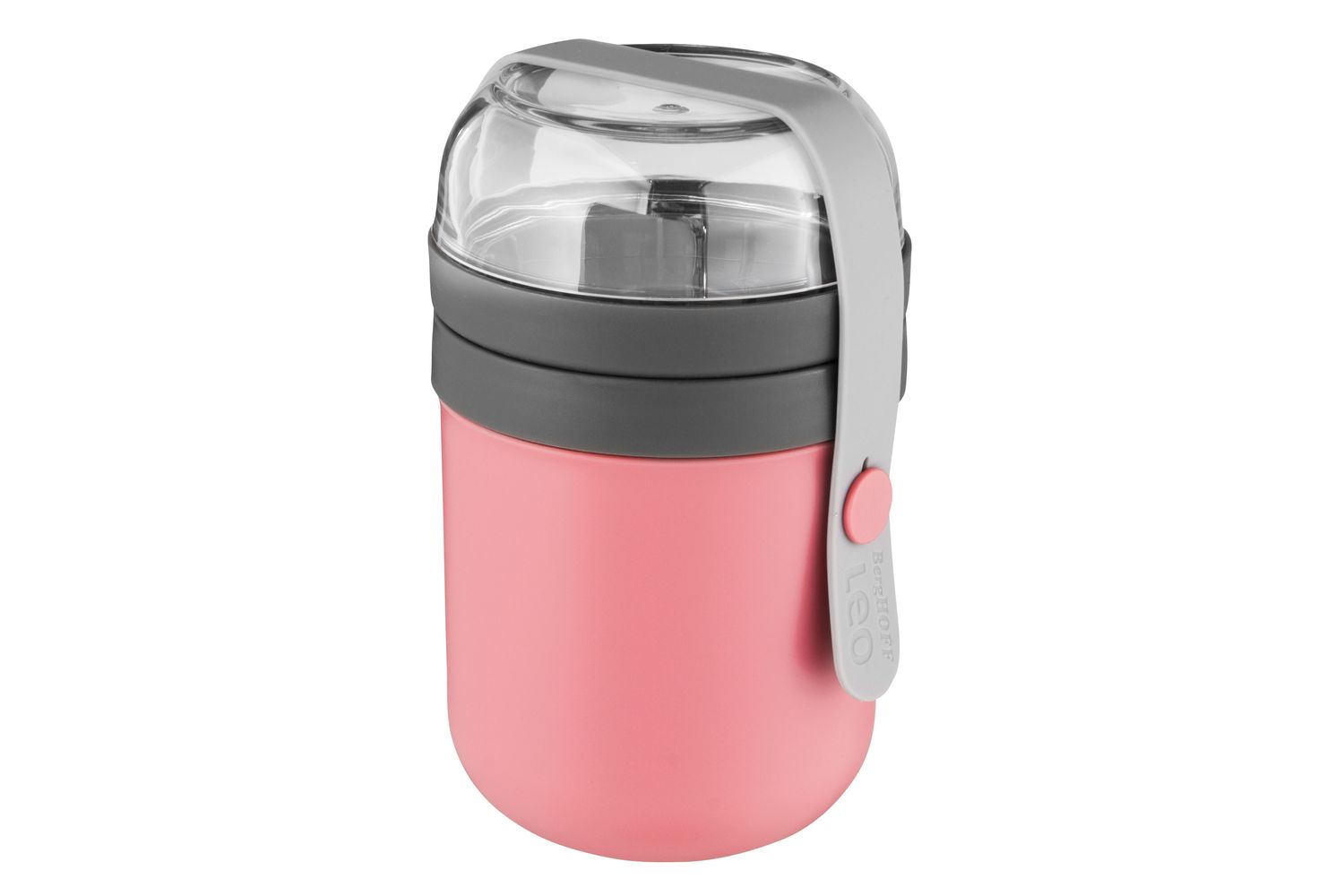Berghoff | Dual Lunch Cereal Pot | Pink
