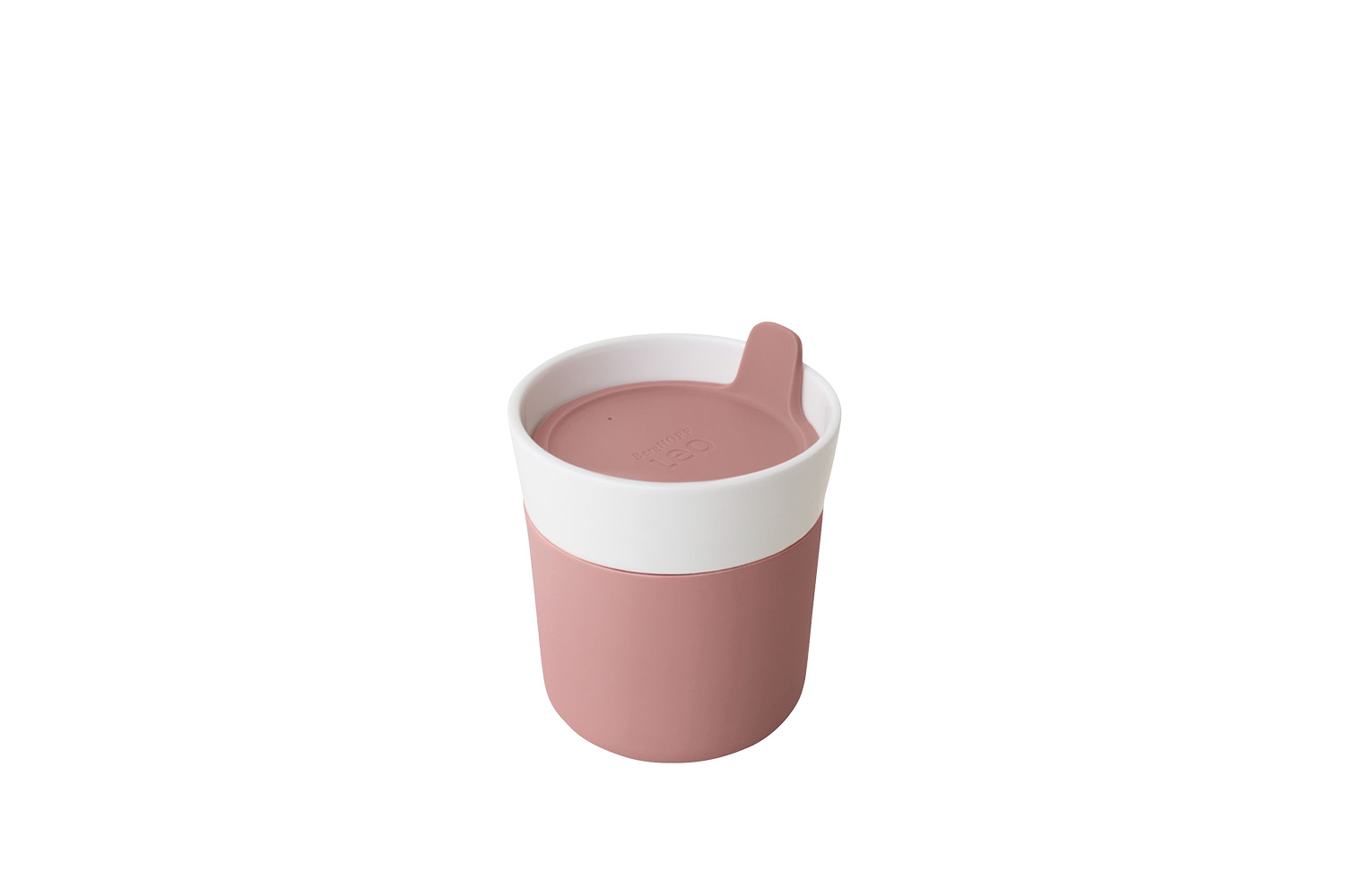 Berghoff | 250ml Porcelain Travel Mug | Pink