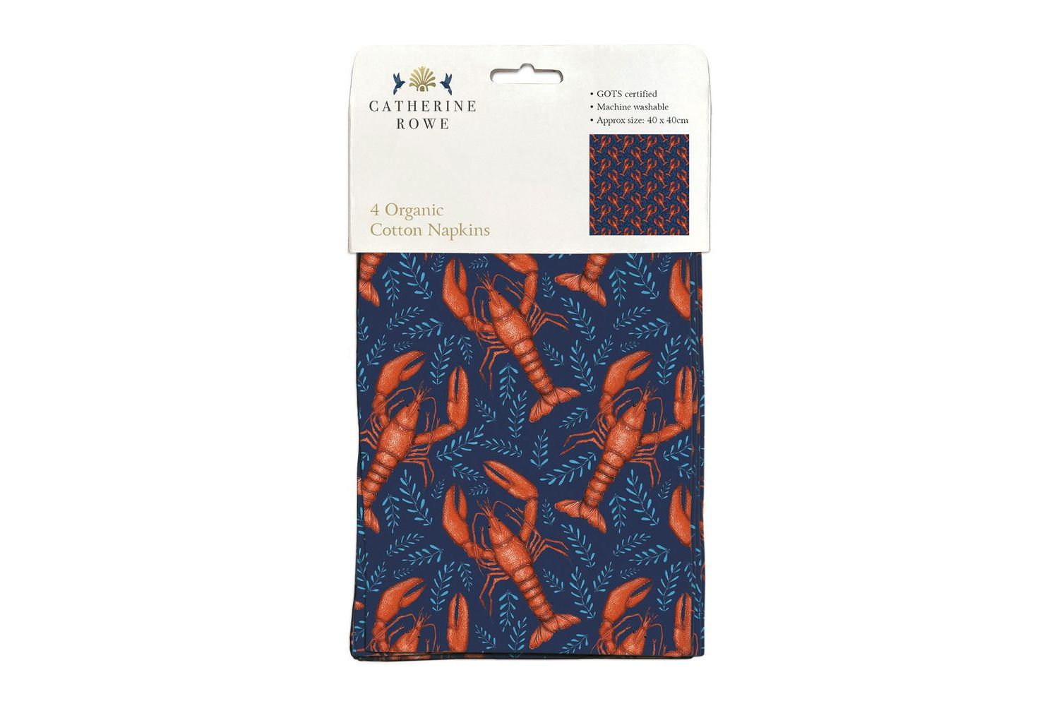Cloth Napkins - Lobster - Home Giftware