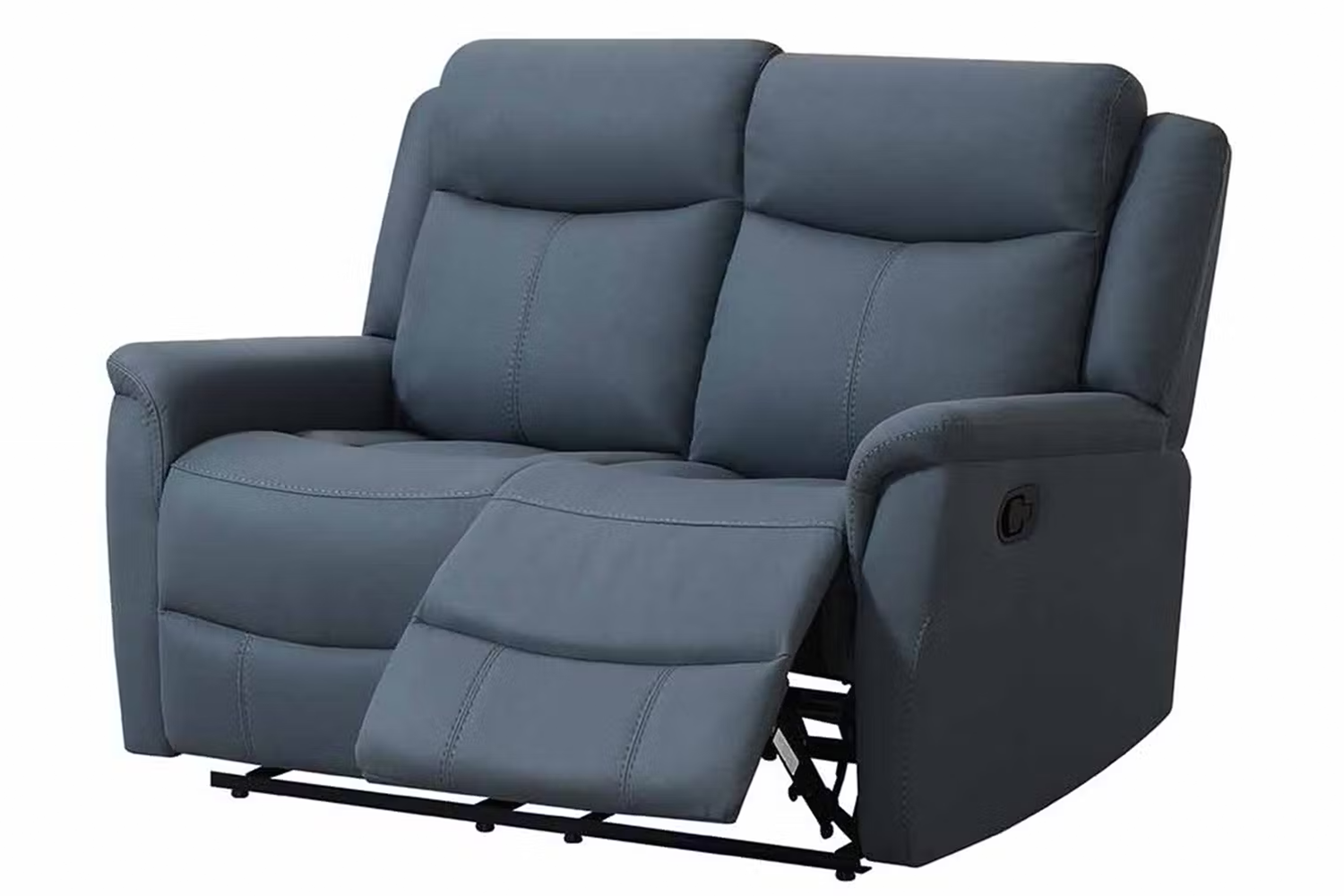Otto 2 Seater Sofa | Manual Recliner | Midnight Grey