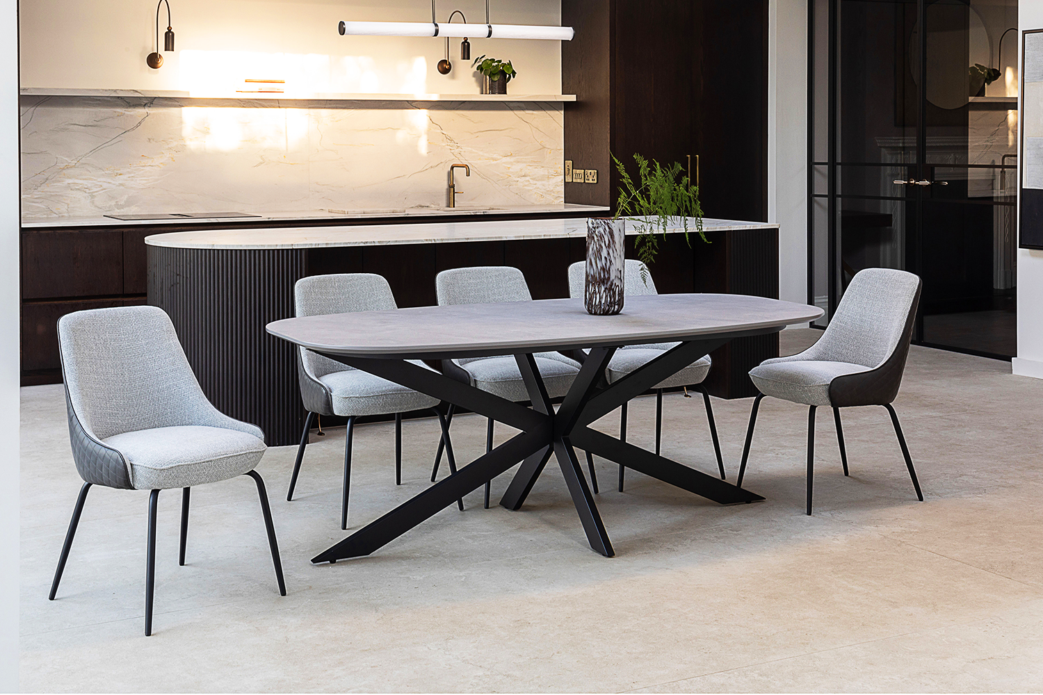 Sadie Dining Chair | Grey