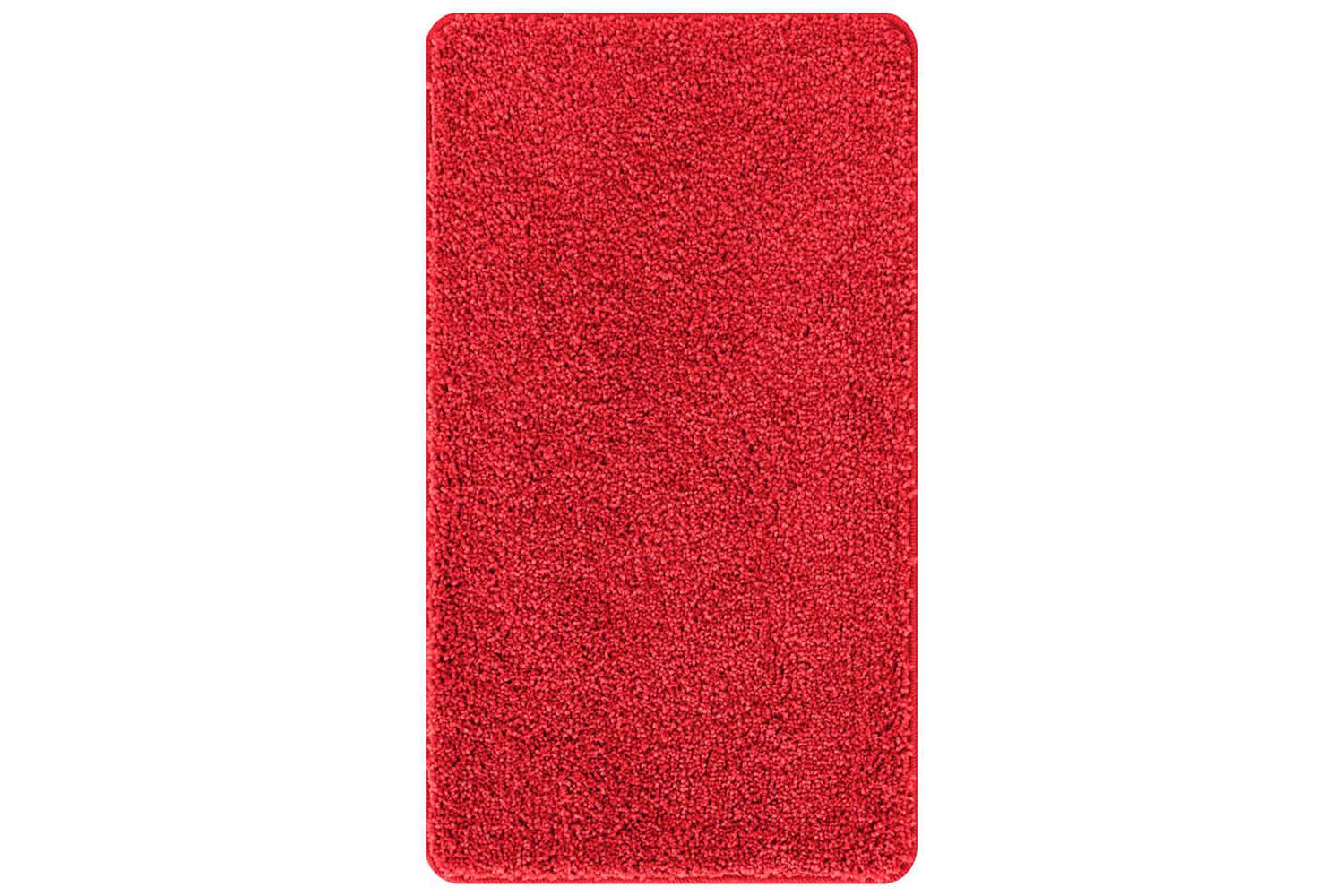 Anti-slip Bath Mat Red 70 X 120 Cm Pp