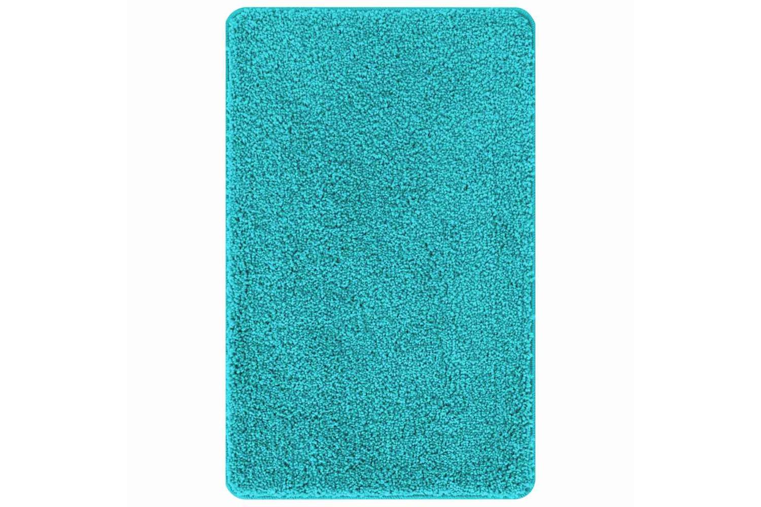 Anti-slip Bath Mat Turquoise 60 X 90 Cm Pp