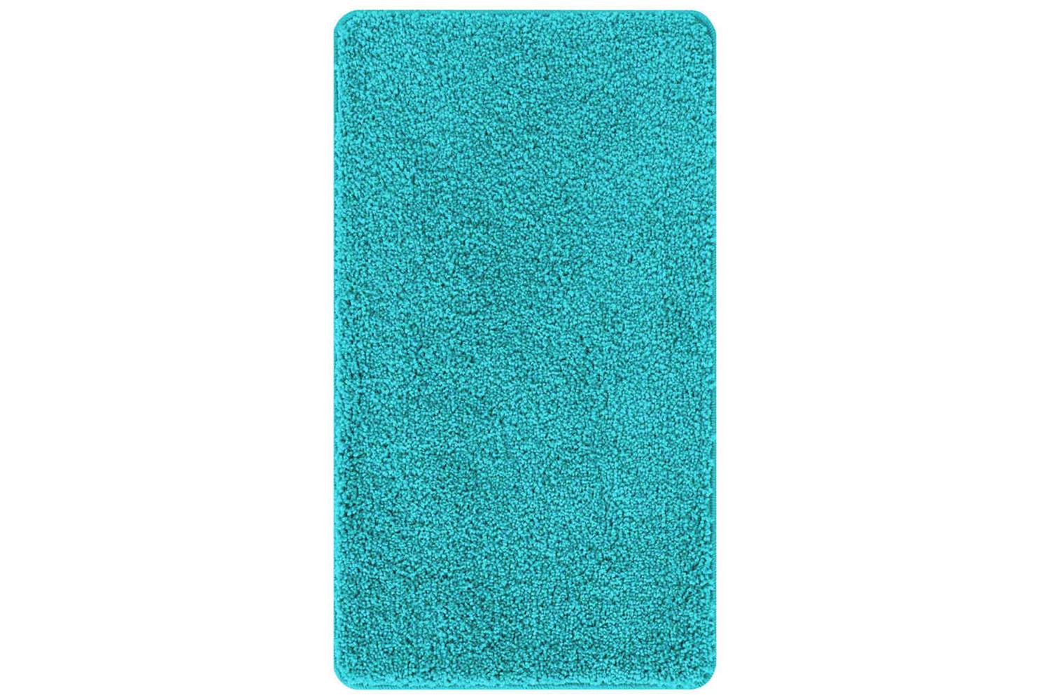 Anti-slip Bath Mat Turquoise 70 X 120 Cm Pp