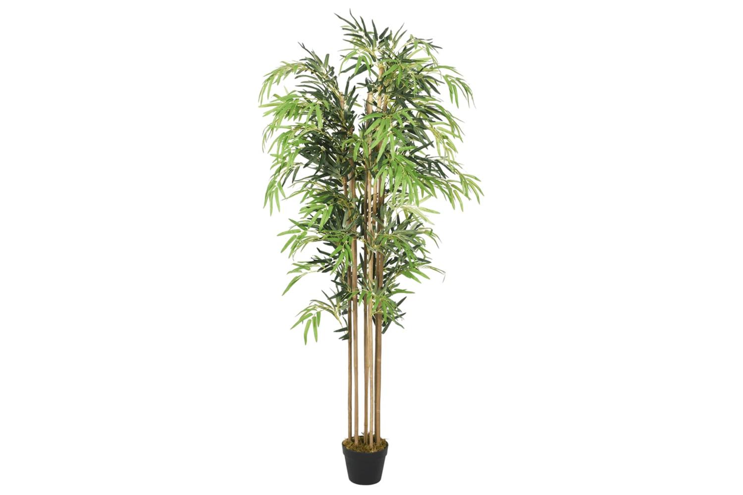 Artificial Bamboo Tree 1095 Leaves 150 Cm Green
