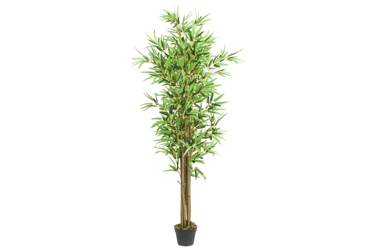Artificial Bamboo Tree 1288 Leaves 180 Cm Green