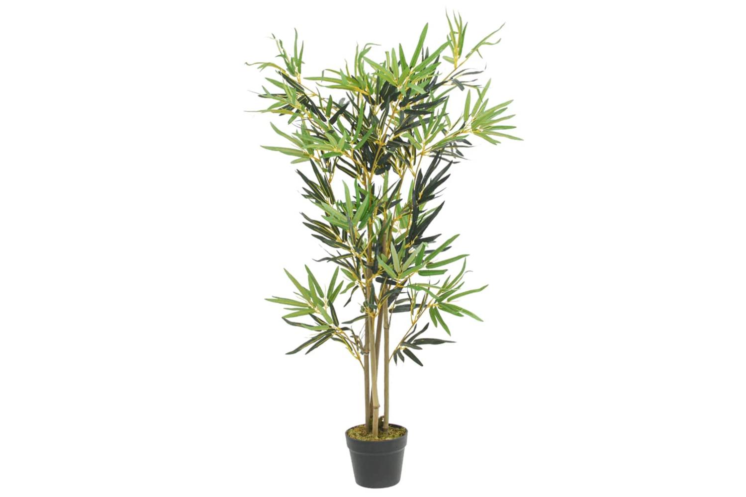 Artificial Bamboo Tree 552 Leaves 120 Cm Green