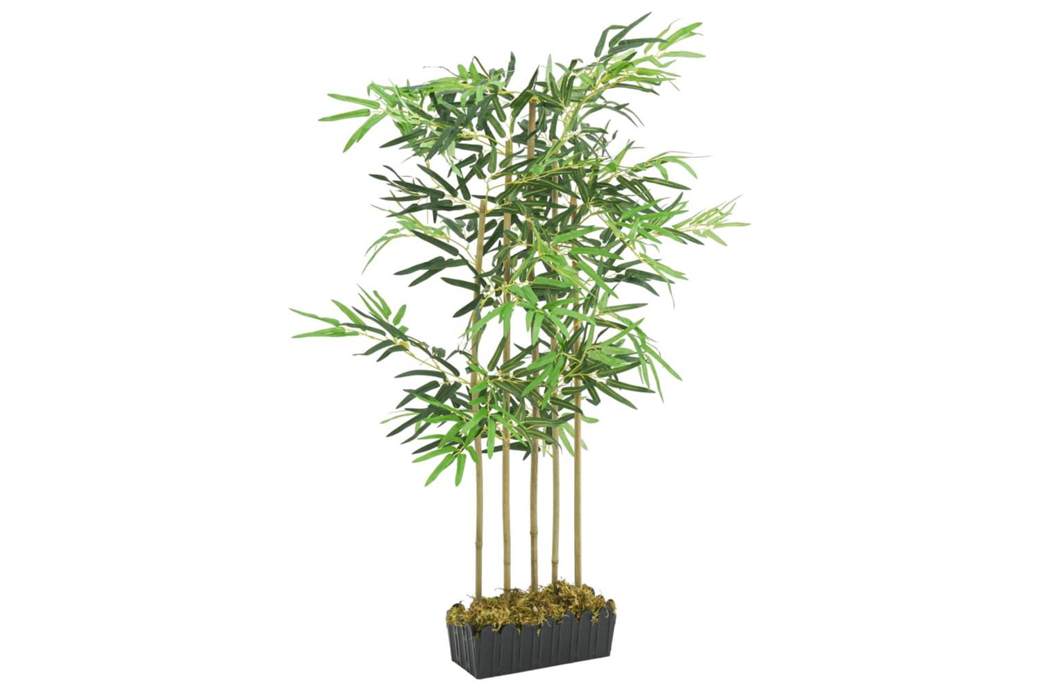 Artificial Bamboo Tree 730 Leaves 120 Cm Green