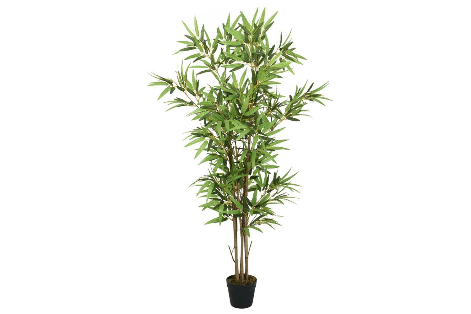 Artificial Bamboo Tree 828 Leaves 150 Cm Green