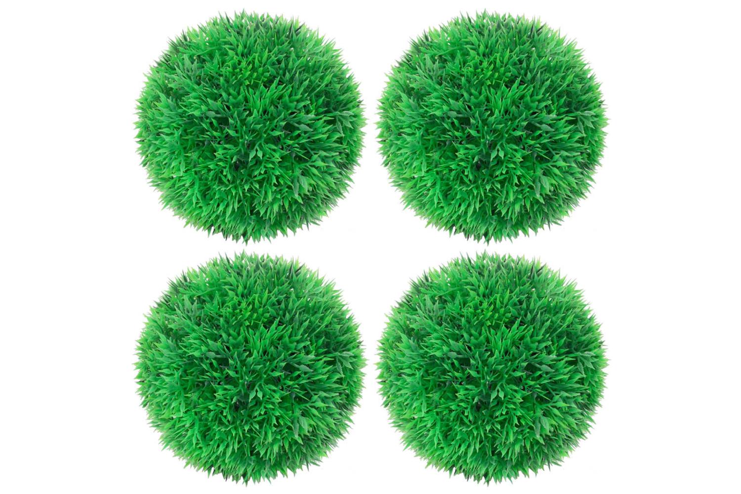 Artificial Boxwood Balls 4 Pcs 12 Cm