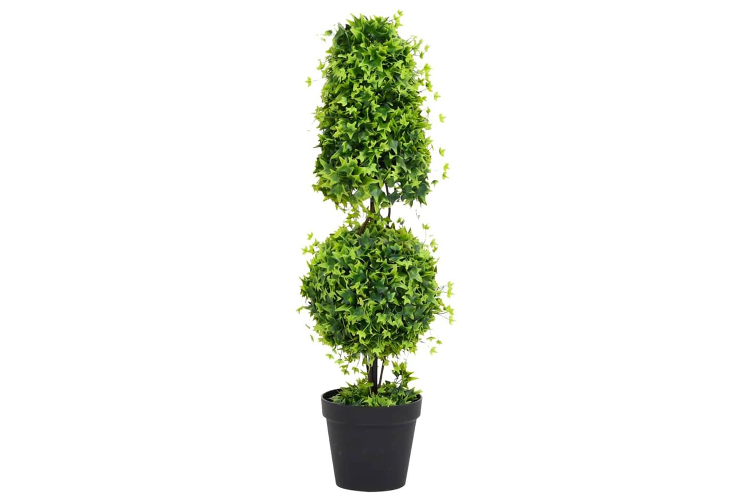 Artificial Boxwood Plant With Pot Green 100 Cm