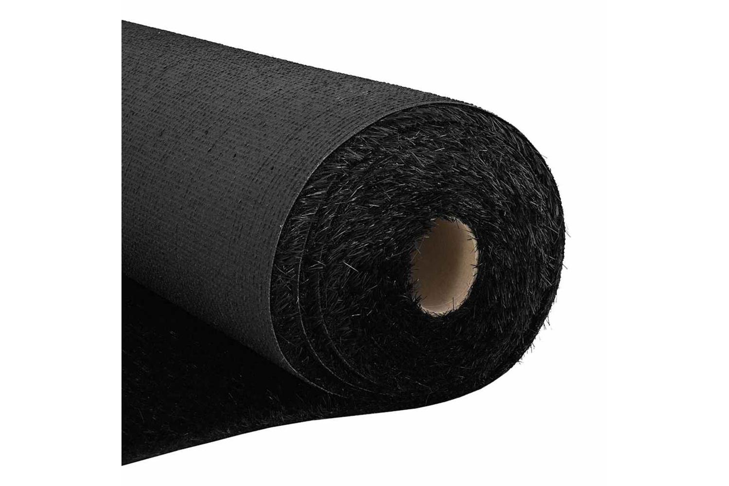 Artificial Grass Black 15 X 1 M Polypropylene